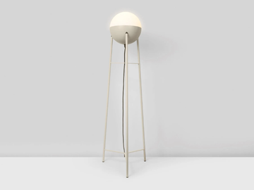 HALF 6745+4759 - LED steel floor lamp by Milan Iluminación - view 3
